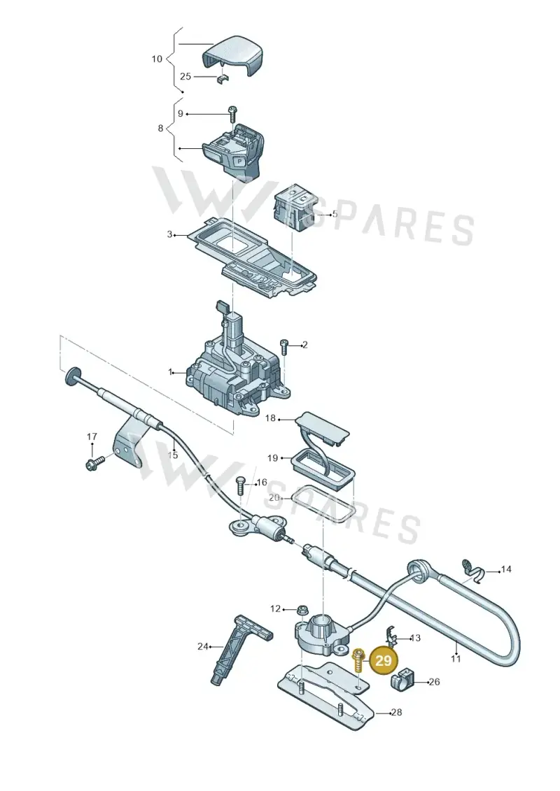 N91206801 — Audi RS Q8 Quattro (2019-) diagram 429713100, position 29