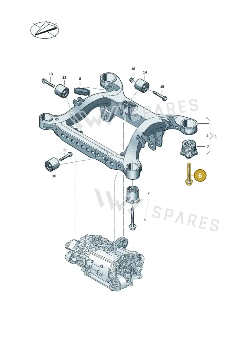 N91228001 — Audi Q6 e-tron (2023-) diagram f5s505000, position 6