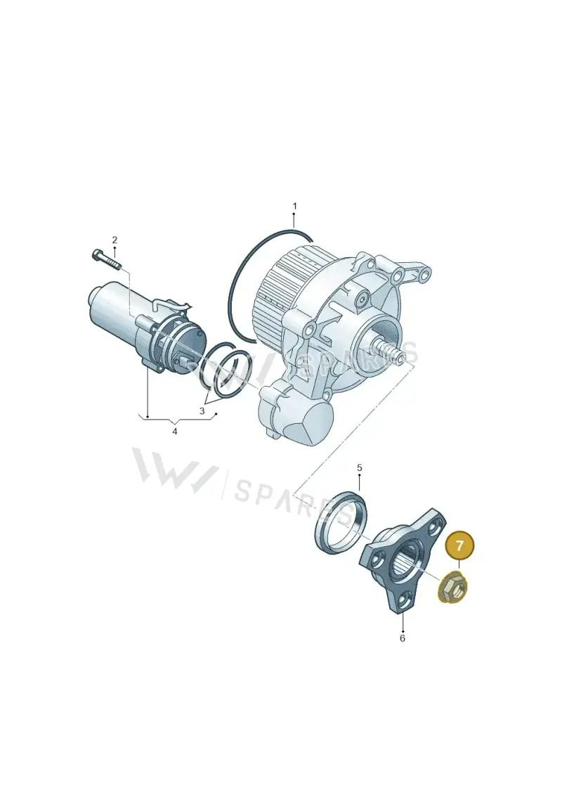 WHT001284 — Audi A3 Sportback (2019-2021) diagram 596525015, position 7