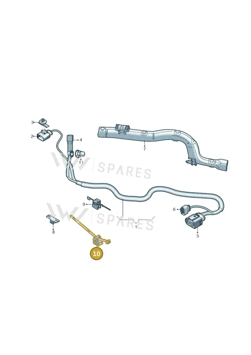 WHT001999 — Audi Q5 (2016-2020) diagram 896972800, position 10