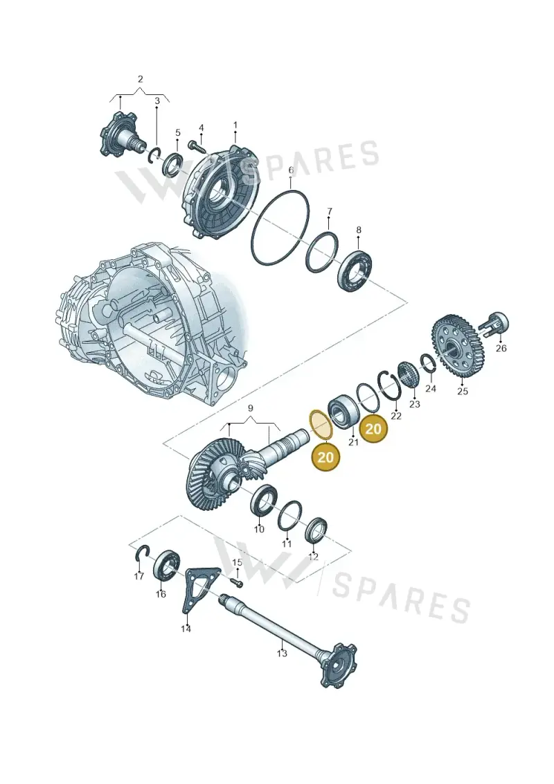 WHT002006T — Audi Q5 (2016-2020) diagram 849409120, position 20