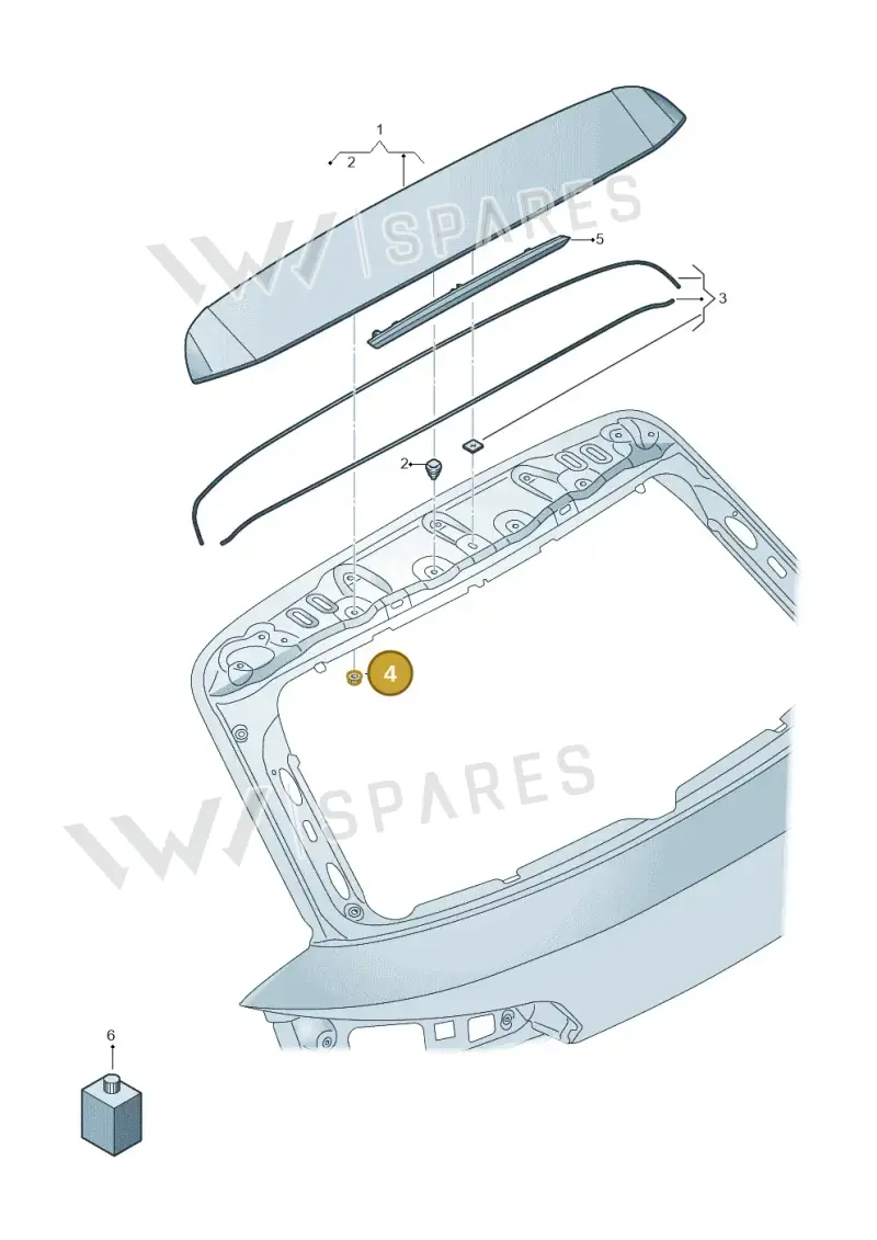 WHT002258 — Audi Q4 Sportback (2021-2022) diagram 896827060, position 4
