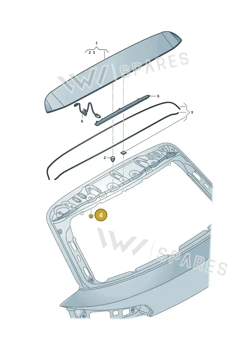 WHT002258 — Audi A5 Avant 2.0 (2024-) diagram 8wk827050, position 4