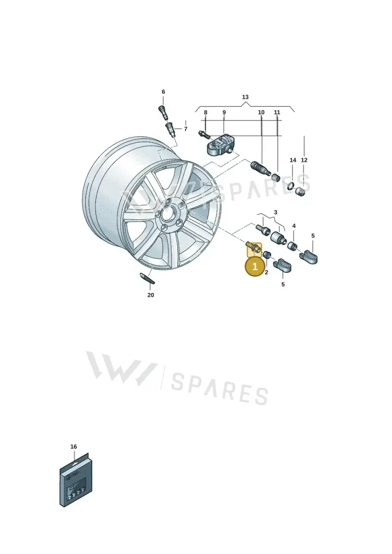 WHT002437 — Audi A5 Limo 2.0 (2024-) diagram 8wk601200, position 1