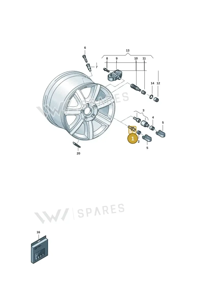 WHT002438 — Audi A5 Limo 2.0 (2024-) diagram 8wk601200, position 1