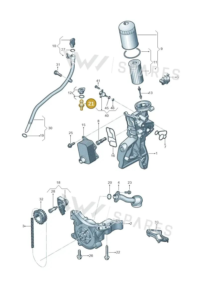 WHT002511 — Audi A7 Sportback (2014-2018) diagram 725115050, position 21