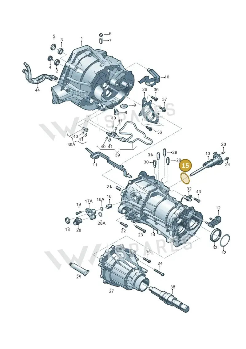 WHT002593 — Audi Q5 qu. 2.0 TDI (2012-2017) diagram 736301700, position 15