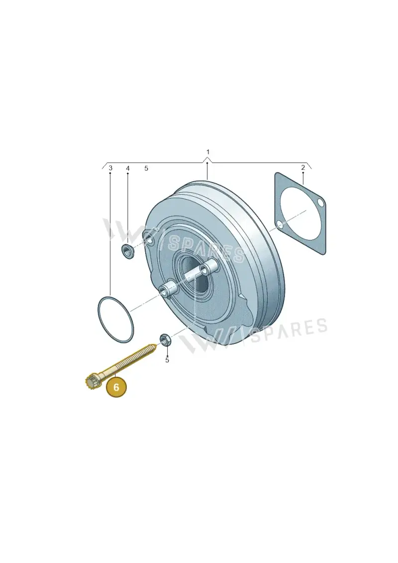 WHT003382A — Audi A6 2.0 (2018-) diagram 896612100, position 6