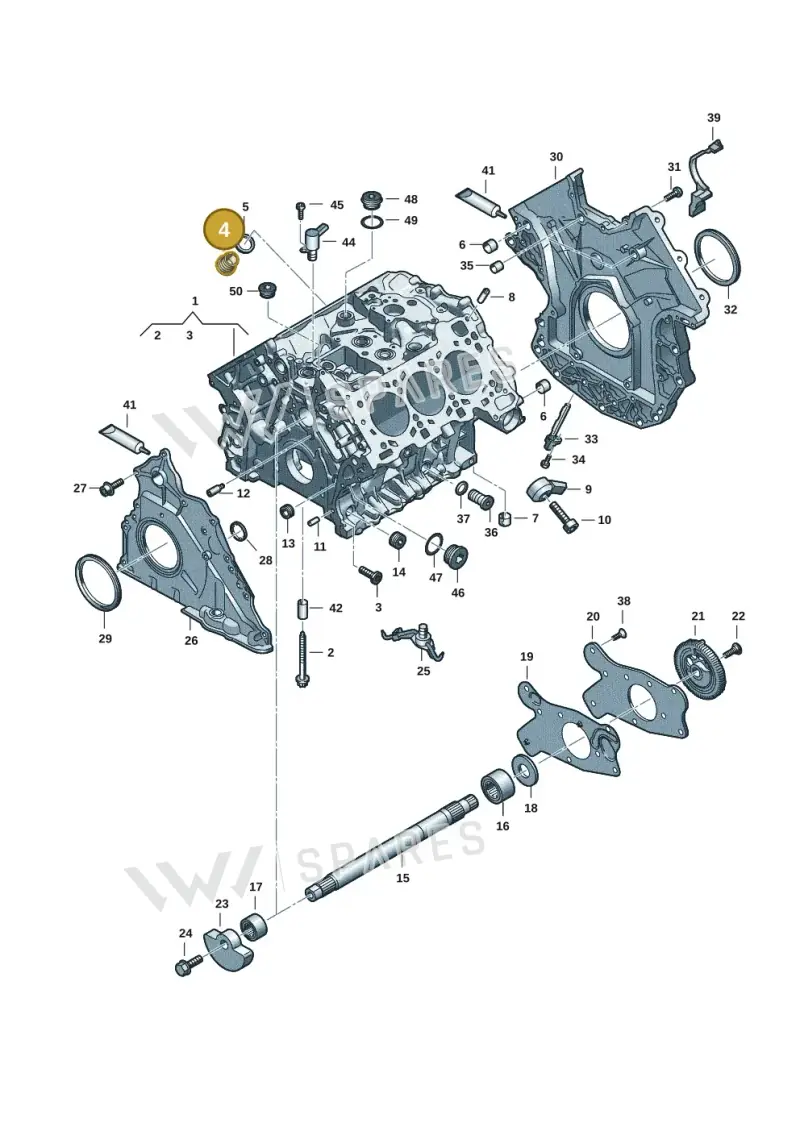 WHT003487 — Audi A5 Limo 2.0 (2024-) diagram 849103182, position 4
