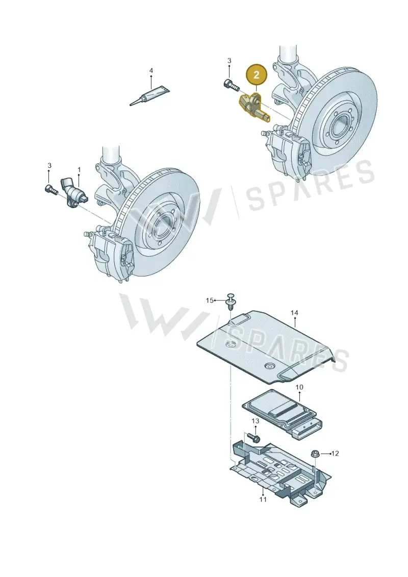 WHT003856 — Audi A3 Sportback (2016-2020) diagram 890927000, position 2