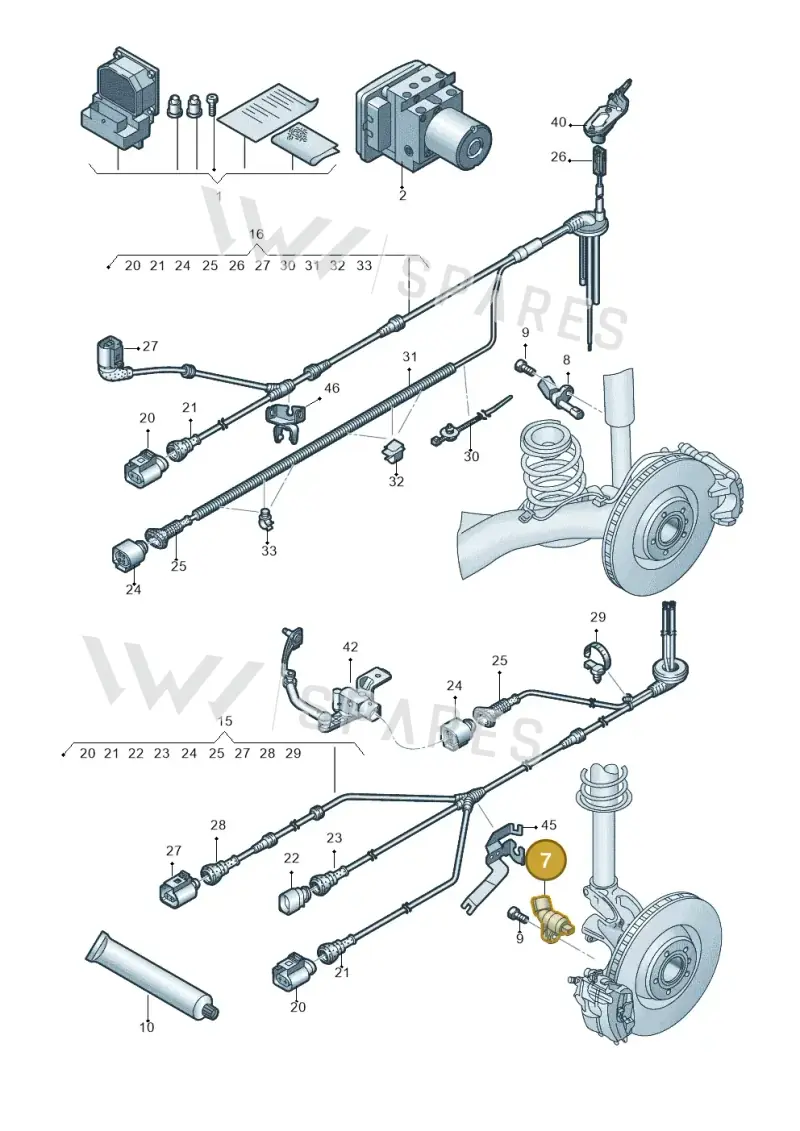 WHT003857 — Audi Q3 1.4 (2016-) diagram 728927000, position 7