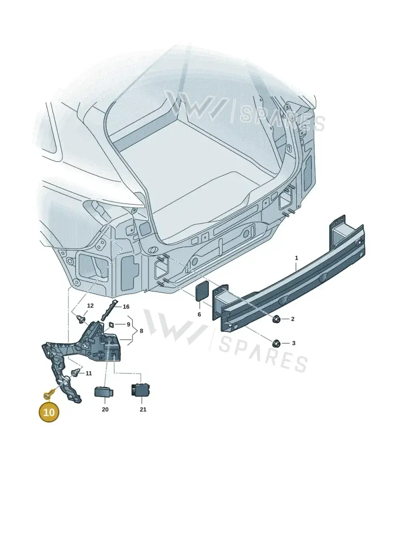 WHT005271 — Audi Q6 e-tron (2023-) diagram f5s807500, position 10