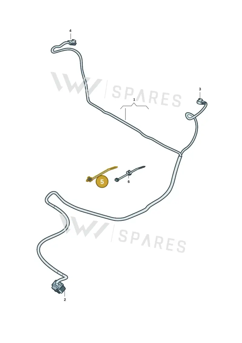 WHT005317 — Audi Q6 e-tron (2023-) diagram f5s882350, position 5