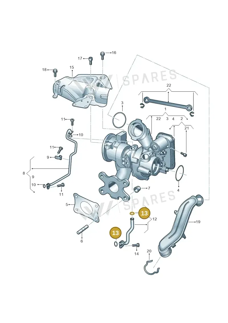 WHT005363 — Audi A3 Sportback (2019-2021) diagram 596145420, position 13