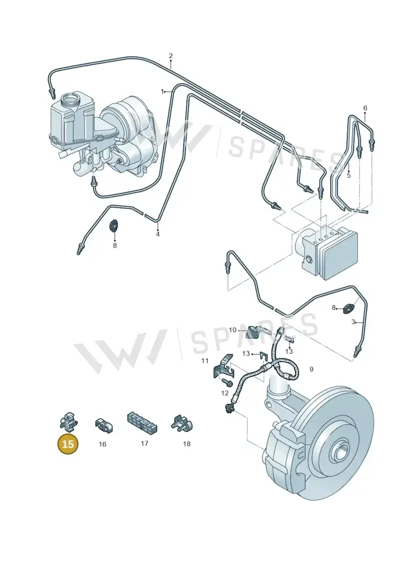 WHT005408 — Audi Q4 Sportback (2021-2022) diagram 597611260, position 15