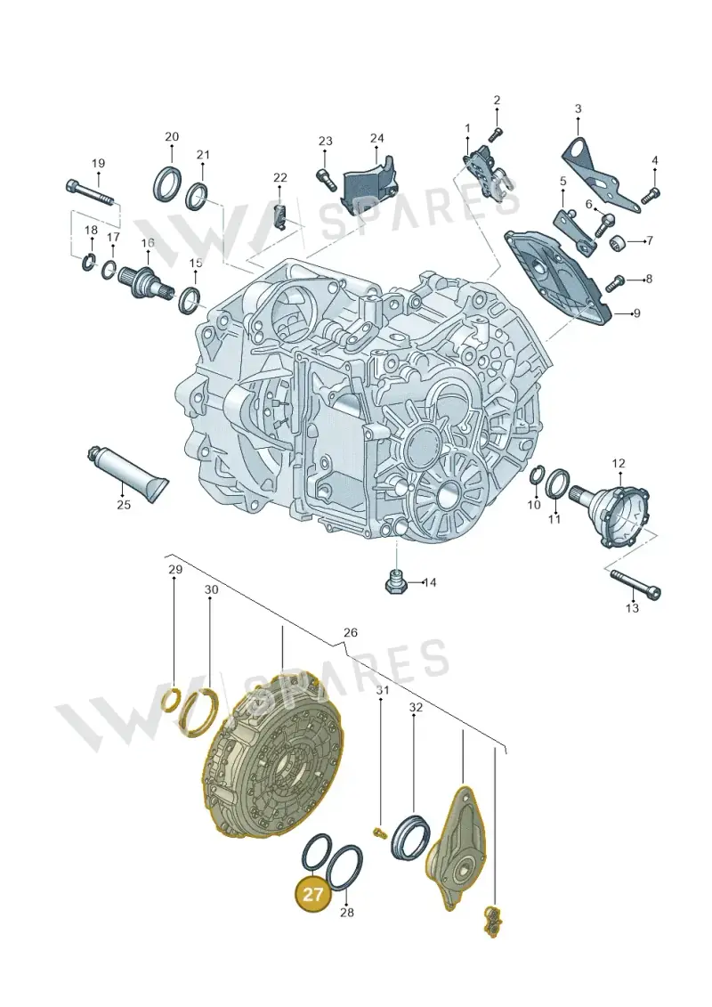 WHT005518E — Audi A3 Sportback (2019-2021) diagram 596300150, position 27