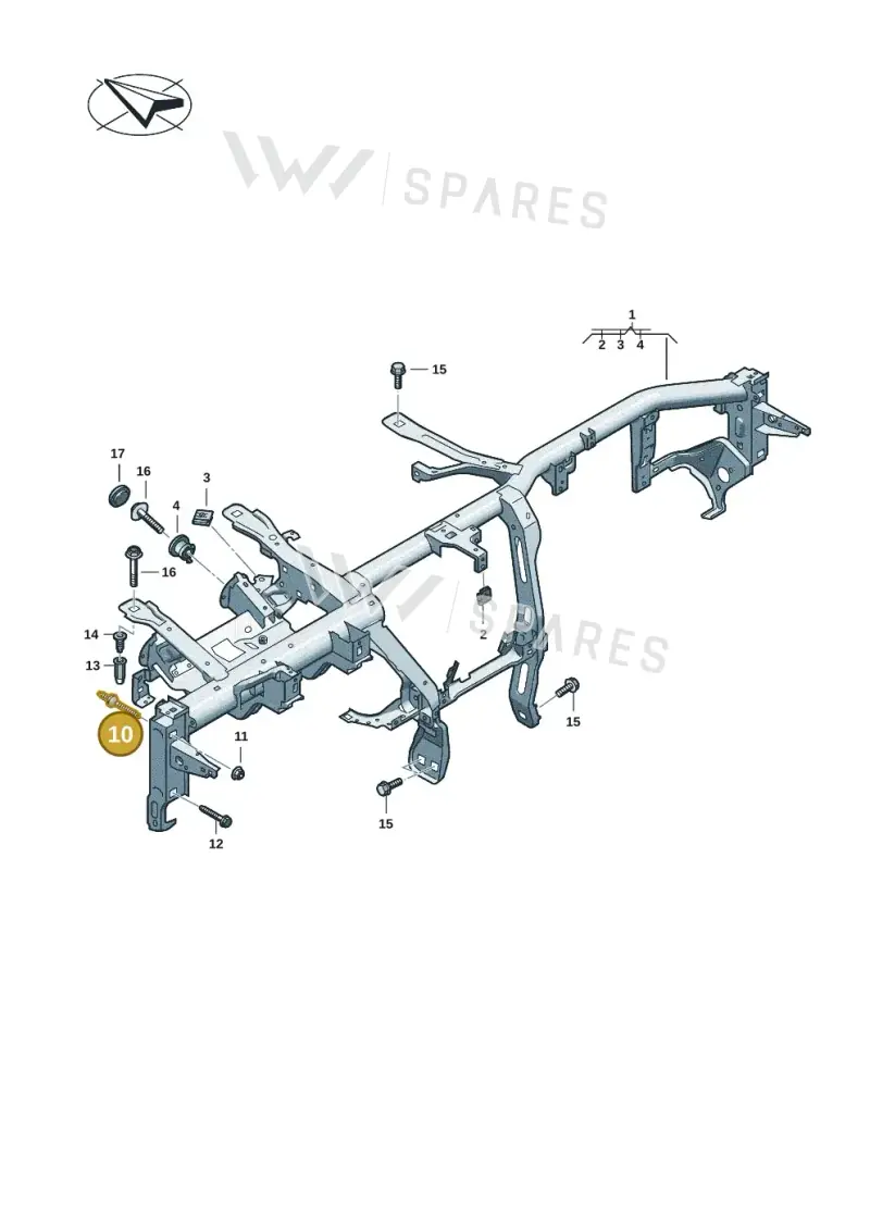 WHT005586 — Audi A5 Limo 2.0 (2024-) diagram 8wk857000, position 10