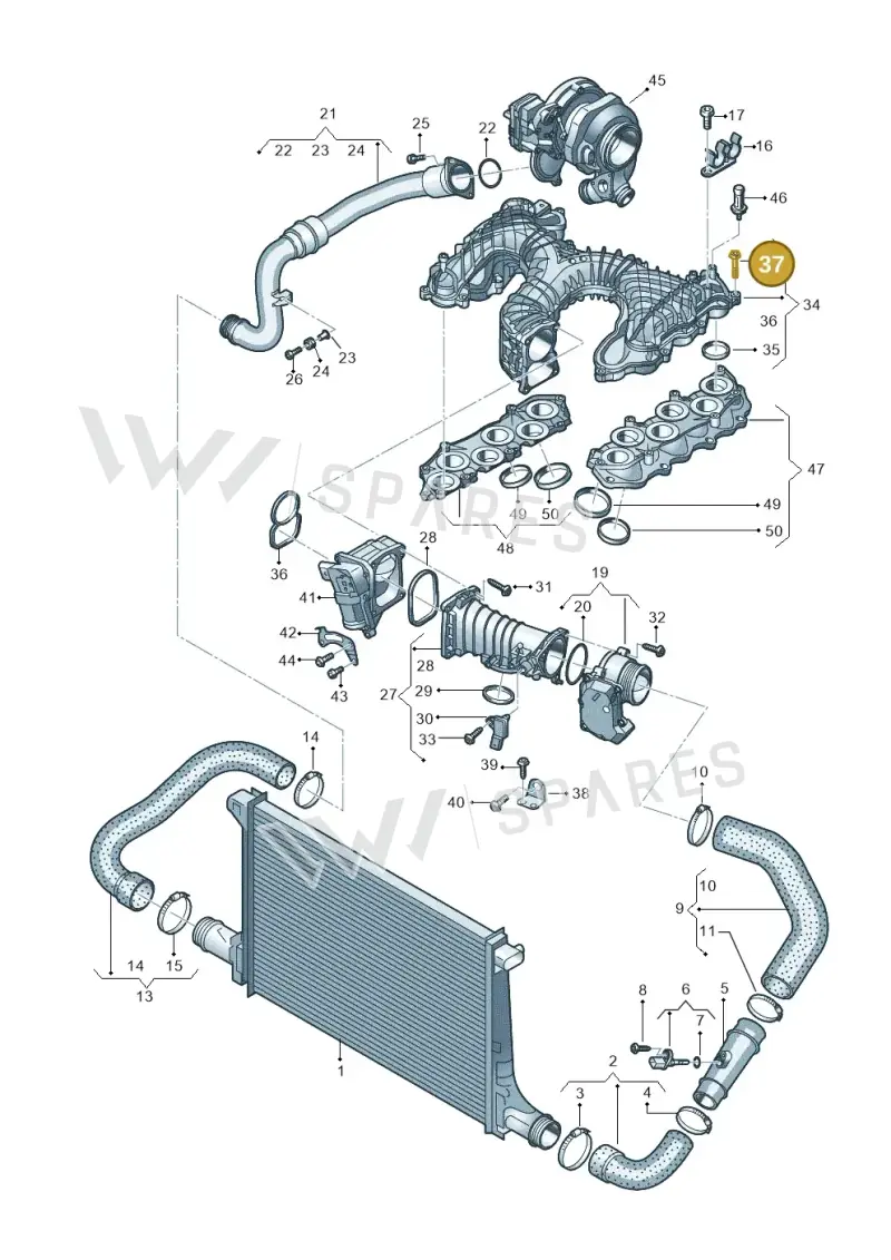WHT006896 — Audi Q7 qu. 3.0 TDI (2015-2019) diagram 859145500, position 37