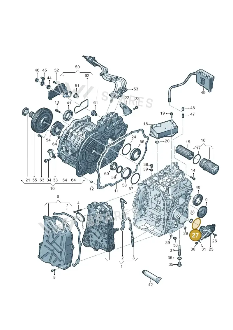 WHT006923 — Audi A3 Sportback (2016-2020) diagram 890321600, position 27