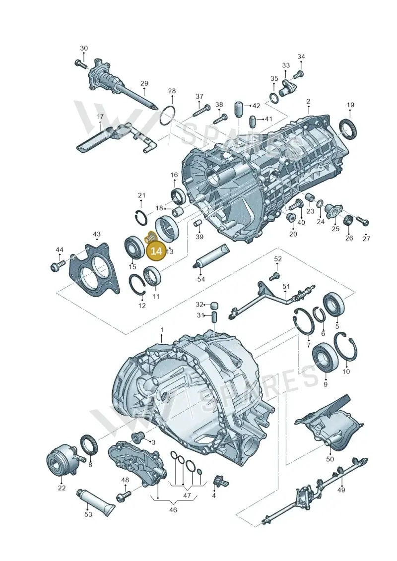 WHT007671A — Audi Q5 (2016-2020) diagram 849301450, position 14
