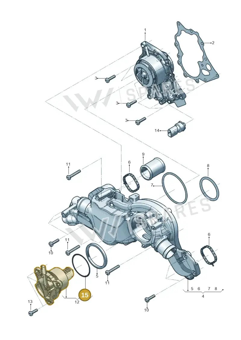 WHT008508 — Audi RS6 Avant (2019-) diagram 819121030, position 15
