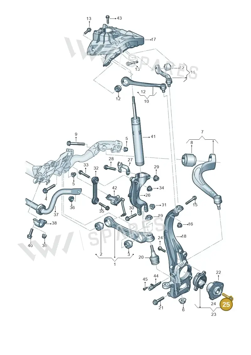 WHT009363A — Audi RS6 Avant (2019-) diagram 859407000, position 25