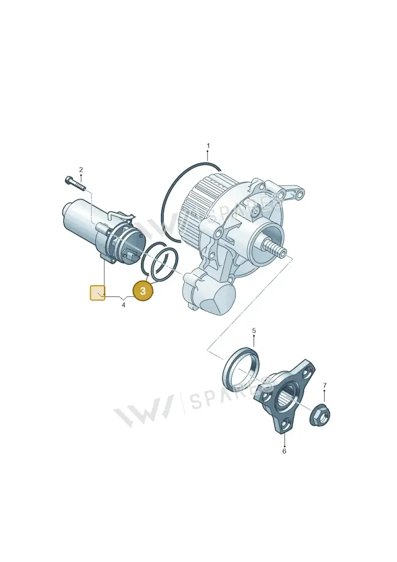 WHT010080 — Audi A3 Sportback (2019-2021) diagram 596525015, position 3