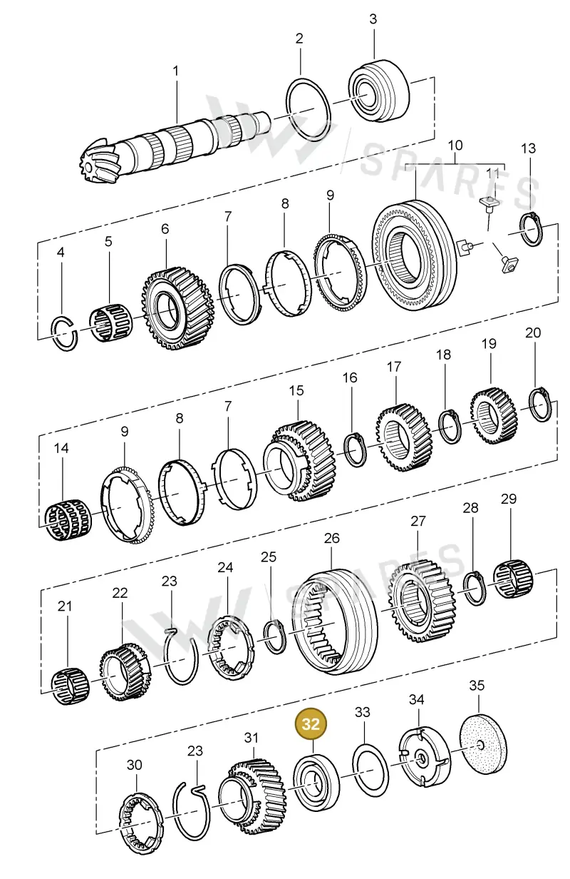 012311375C — Porsche Boxster S (2004-2008) diagram p27303005, position 32