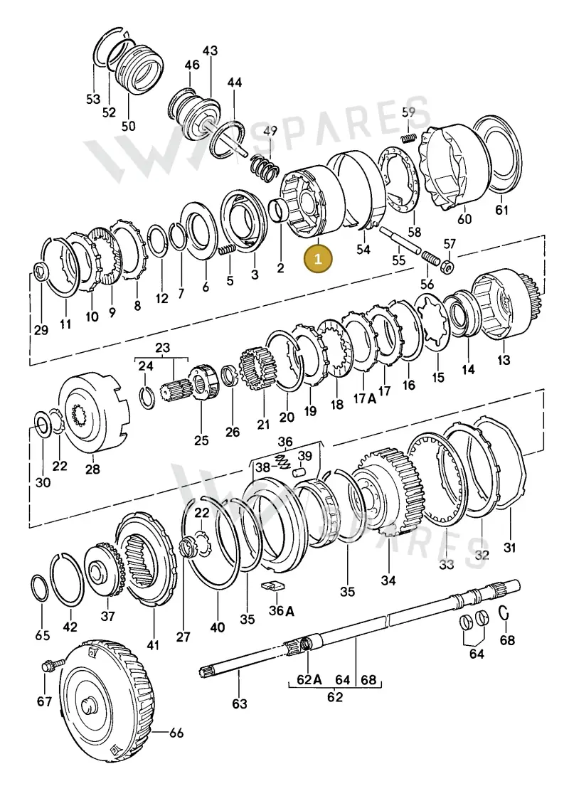 087323109 — Porsche 944 Coupe (1984-1988) diagram p08310000, position 1