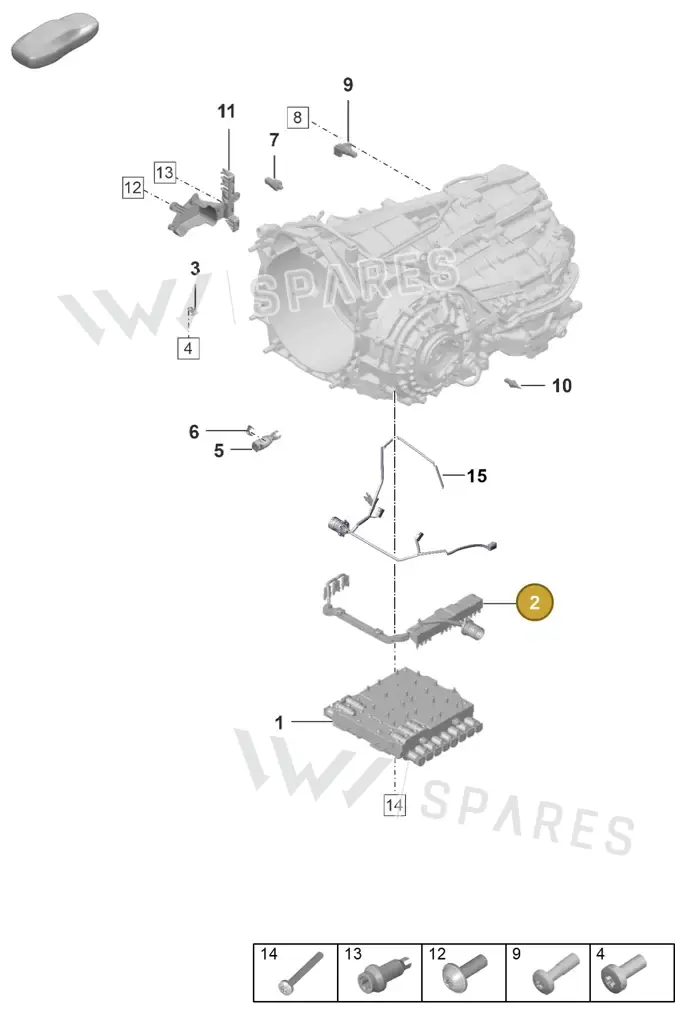 0DT907998B — Porsche 911 (2024-2025) diagram p53302120, position 2