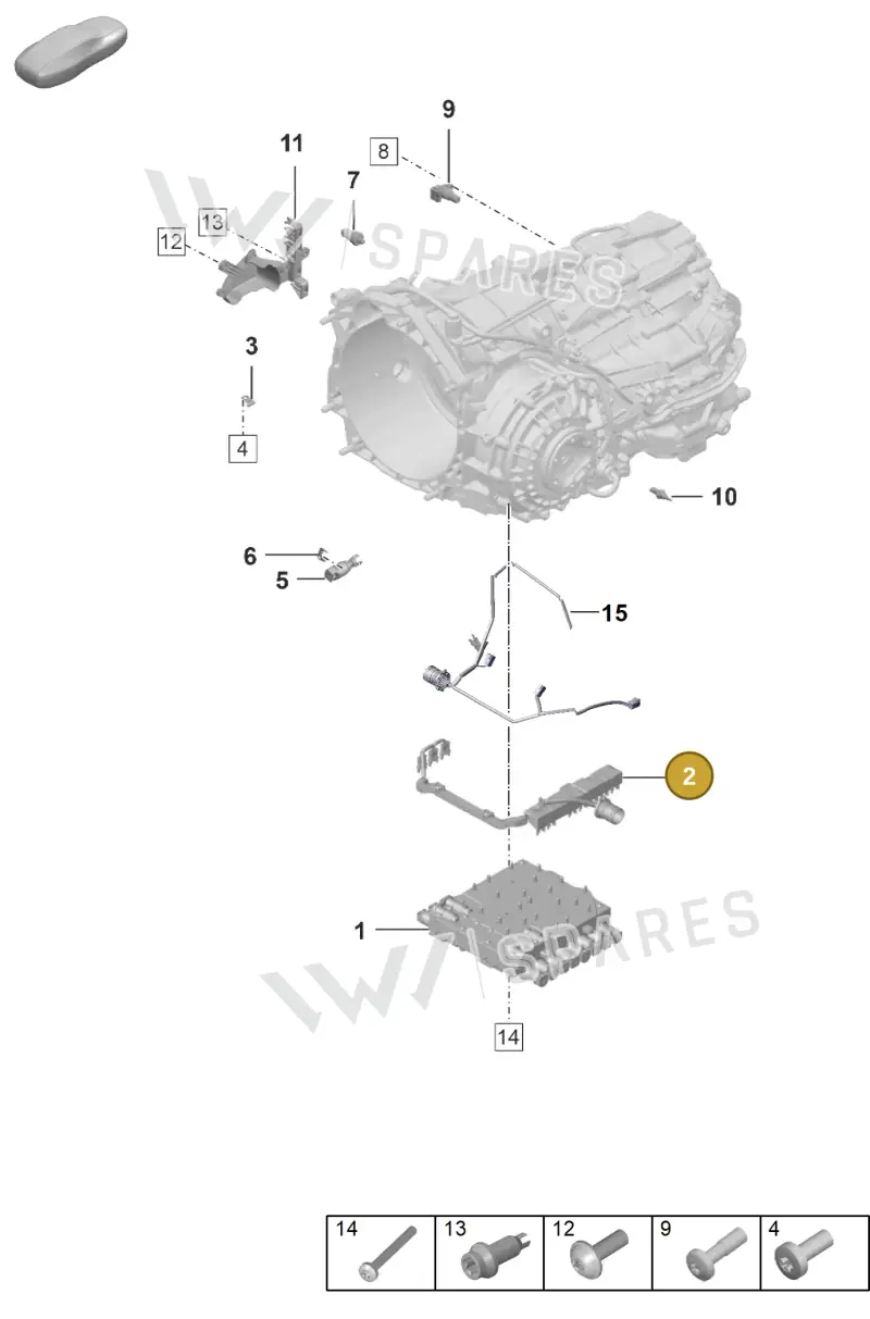 0DT907998B — Porsche 911 (2024-2025) diagram p53302120, position 2