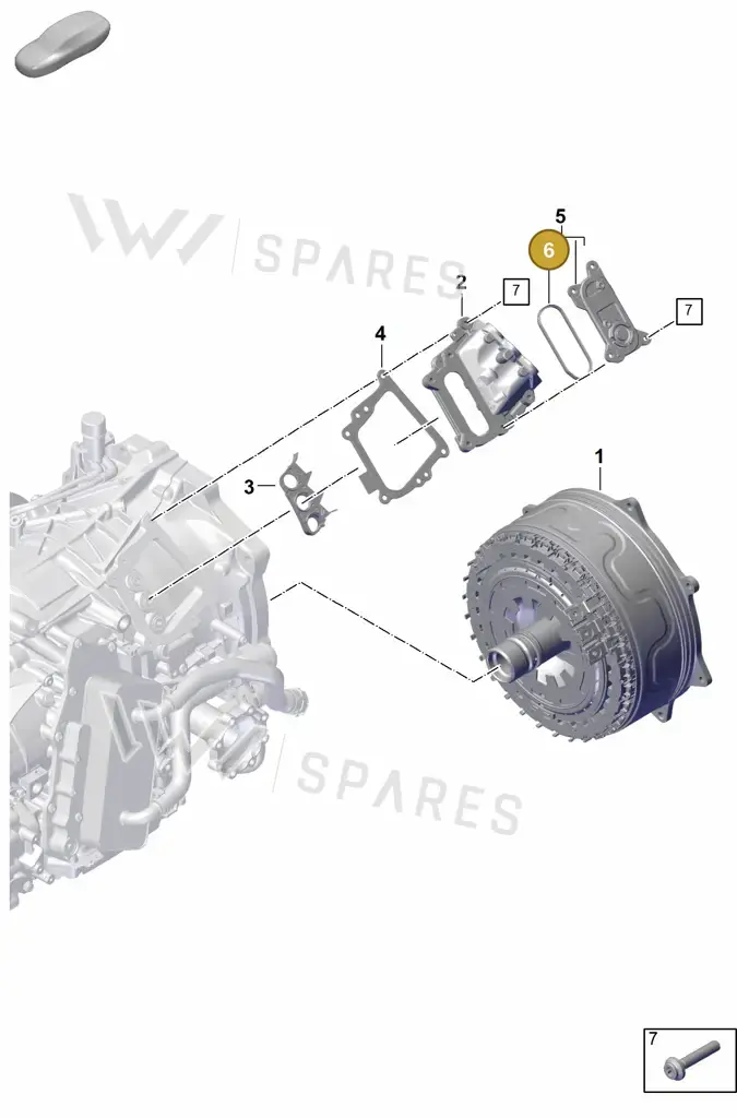 0DU301139 — Porsche 911 (2024-2025) diagram p63302300, position 6