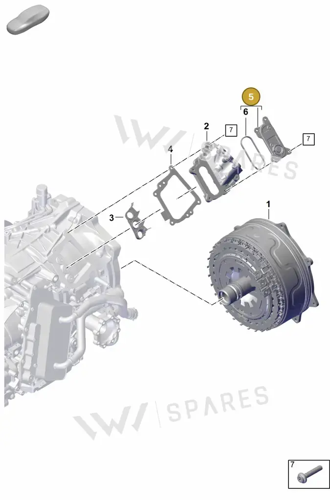0DU301205 — Porsche 911 (2024-2025) diagram p63302300, position 5
