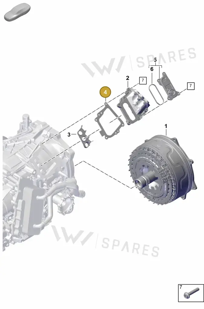 0DU301215 — Porsche 911 (2024-2025) diagram p63302300, position 4