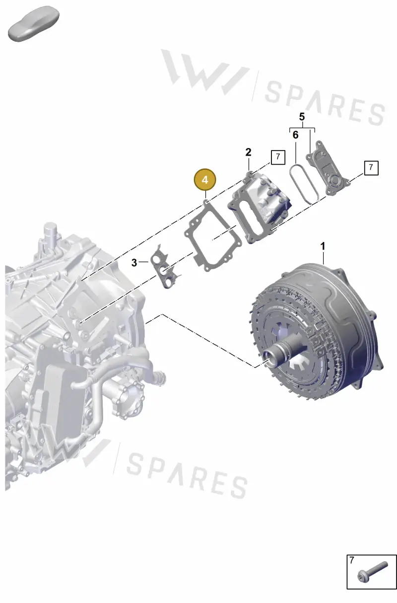 0DU301215 — Porsche 911 (2024-2025) diagram p63302300, position 4