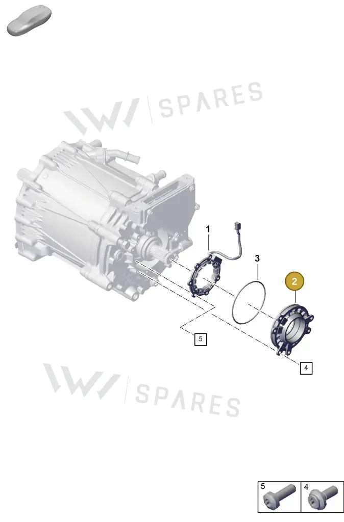 0EG901109 — Porsche Taycan Sport Turismo (2023-) diagram p56153000, position 2