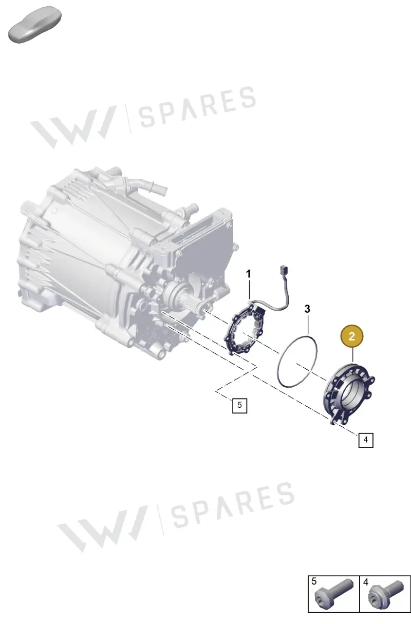 0EG901109 — Porsche Taycan Sport Turismo (2023-) diagram p56153000, position 2