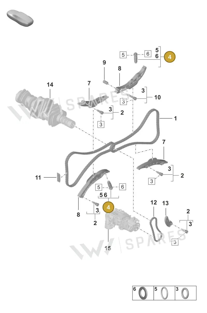 0PB109507 — Porsche 992 Sport Classic (2020-) diagram p53103110, position 4