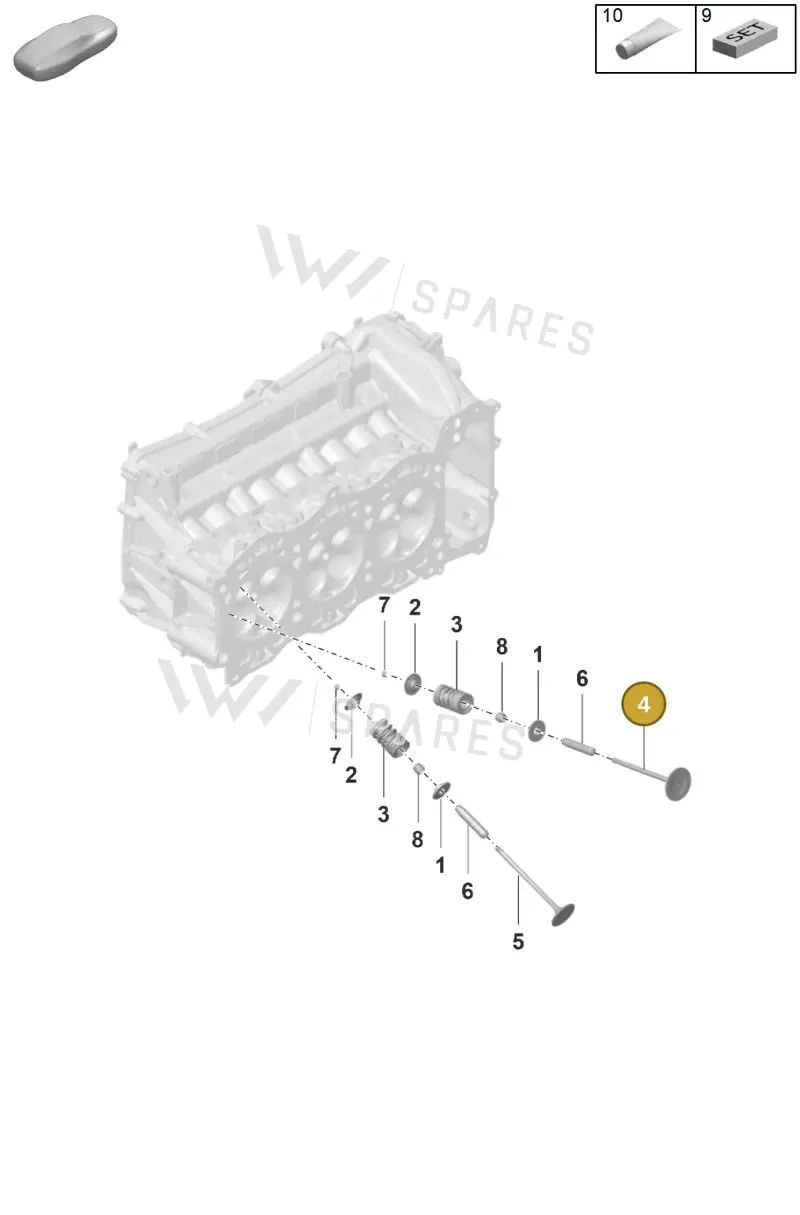0PB109601C — Porsche 911 (2021-2022) diagram p59103010, position 4