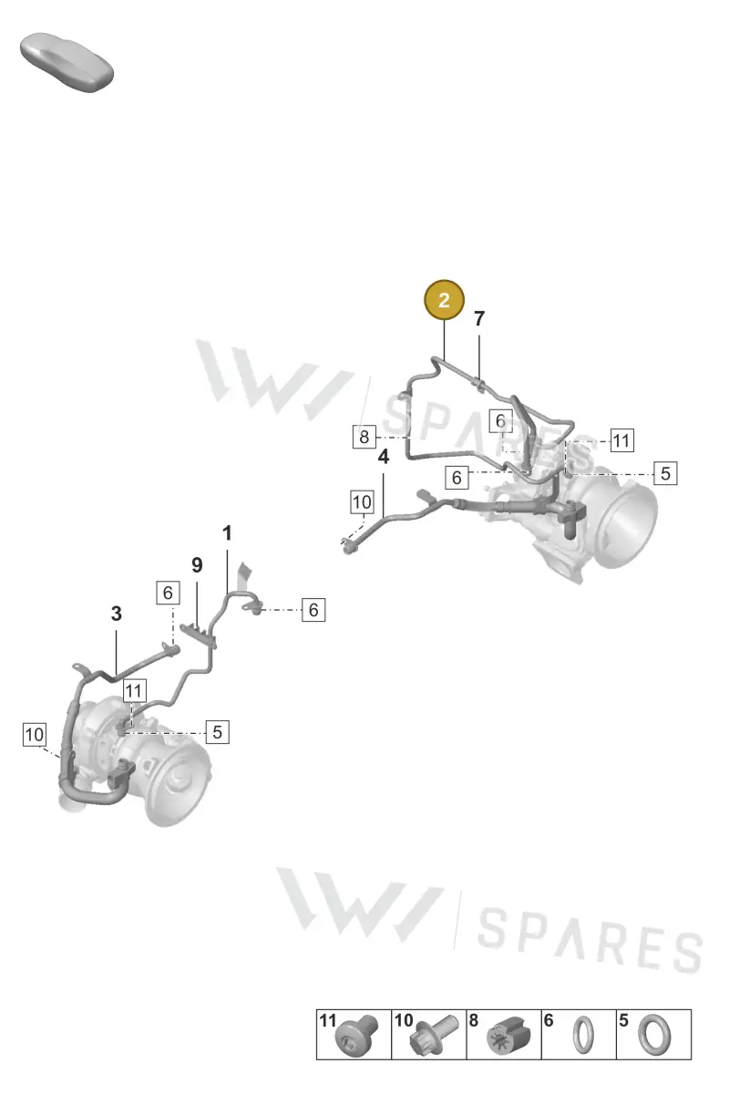 0PB115224D — Porsche 911 (2018-2024) diagram p53202150, position 2