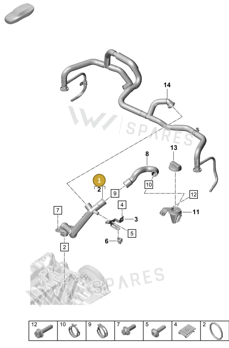 0PB115301A — Porsche 992 Sport Classic (2020-) diagram p57104150, position 1