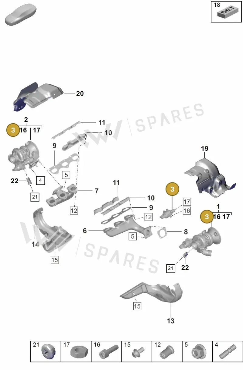 0PB145655B — Porsche 992 Carrera Coupe (2024-) diagram p53202000, position 3