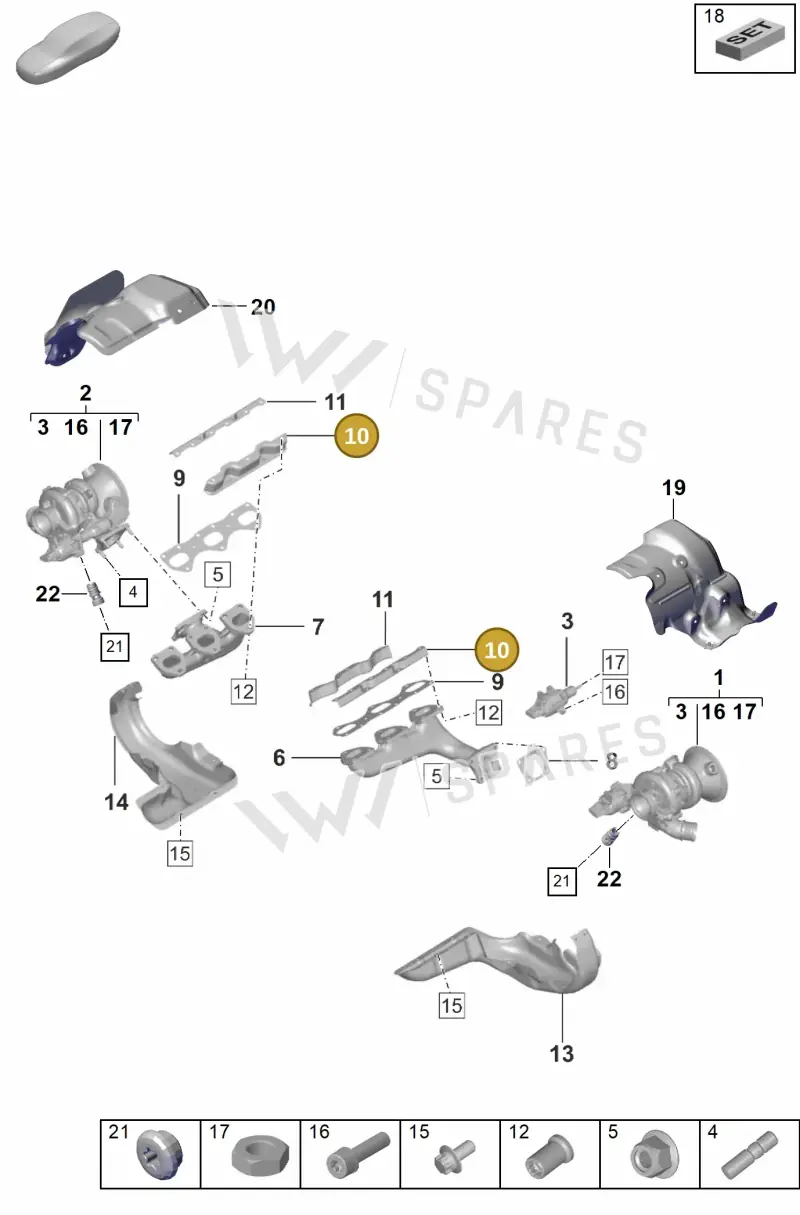 0PB199553 — Porsche 911 (2024-2025) diagram p53202000, position 10