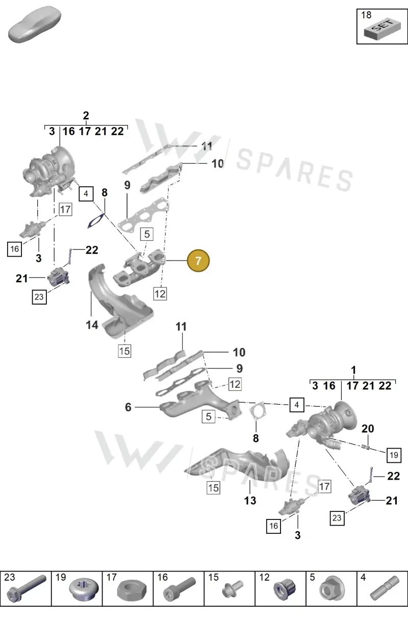 0PB251216A — Porsche 911 (2020-2022) diagram p57202000, position 7