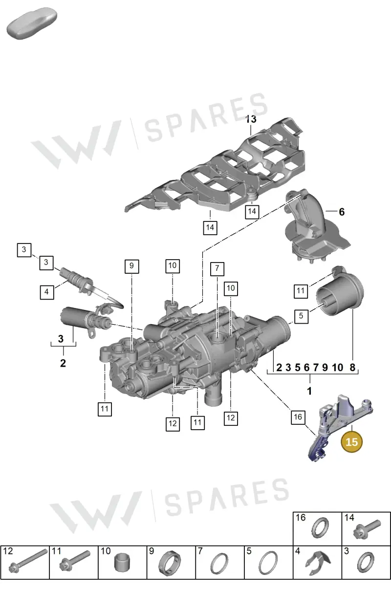 0PD115293 — Porsche 911 (2024-2025) diagram p63104010, position 15