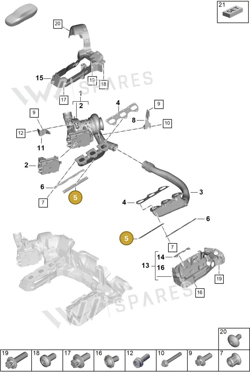 0PD199554 — Porsche 911 (2024-2025) diagram p63202050, position 5