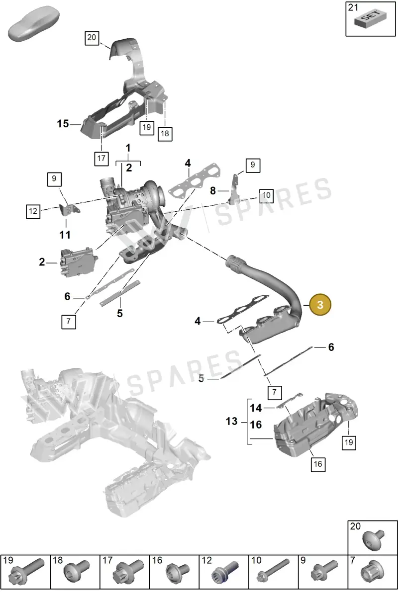 0PD251215B — Porsche 911 (2024-2025) diagram p63202050, position 3