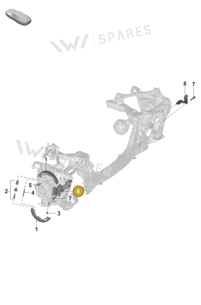 298609403 — Porsche 911 (2024-2025) diagram p53603200, position 6
