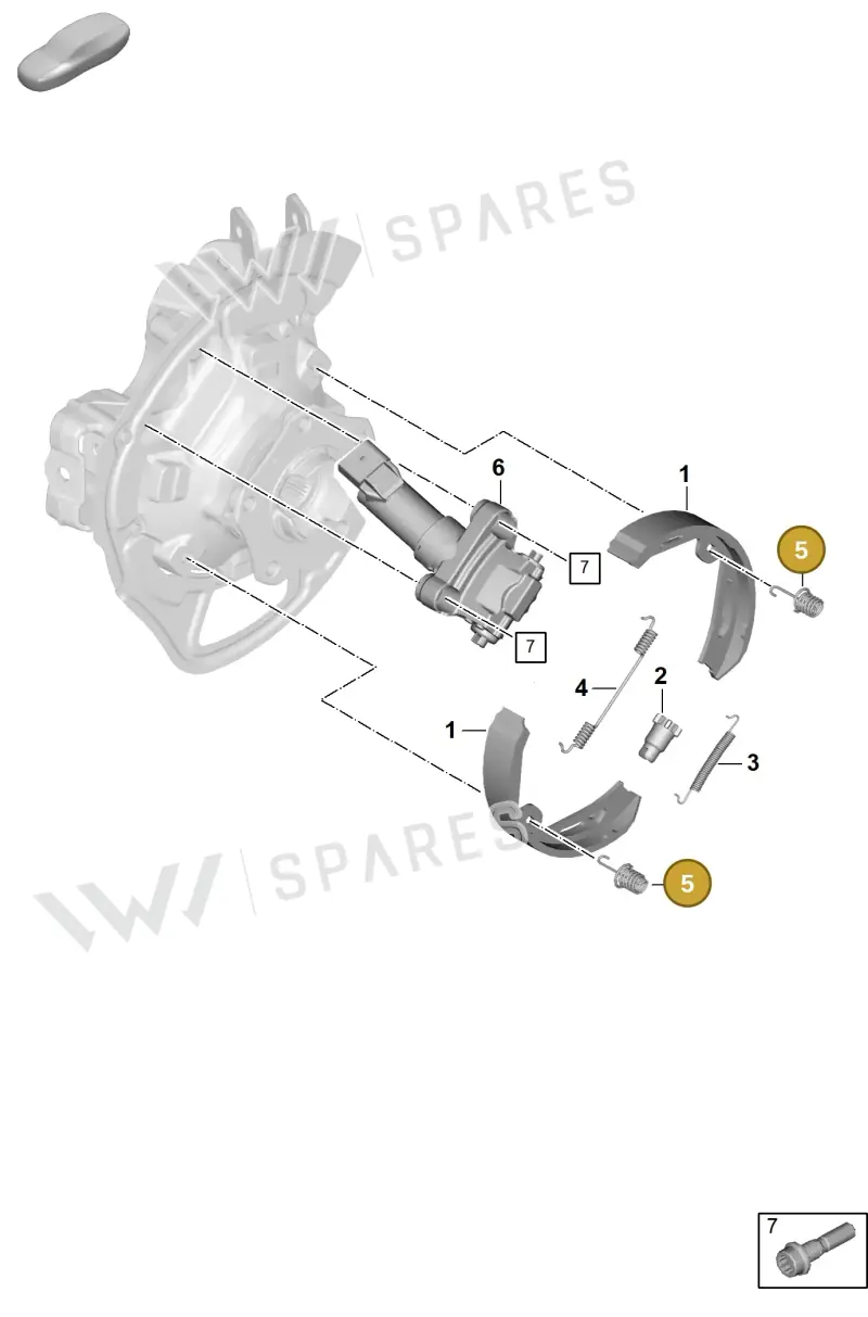 298609583 — Porsche Panamera (2023-) diagram p62603500, position 5