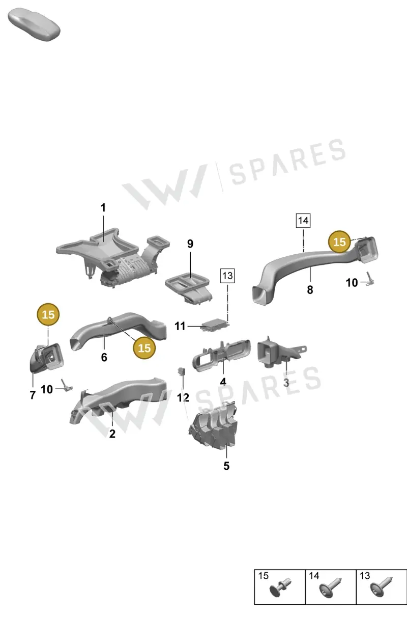 4F0857784 — Porsche Macan 4 (2024-) diagram p61813100, position 15